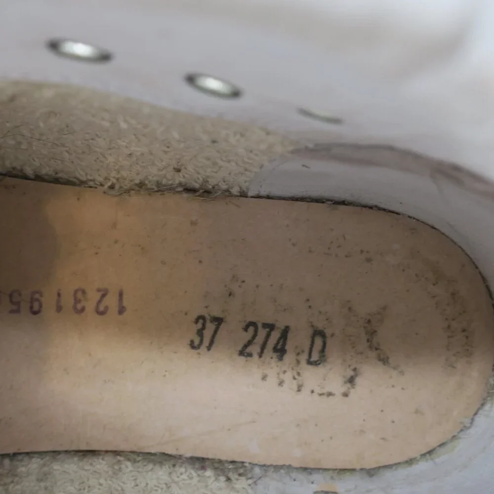 Golden Goose Mid Star Gold Glitter Midstar LE Sneakers Women 37 7M Made in Italy - Picture 14 of 15